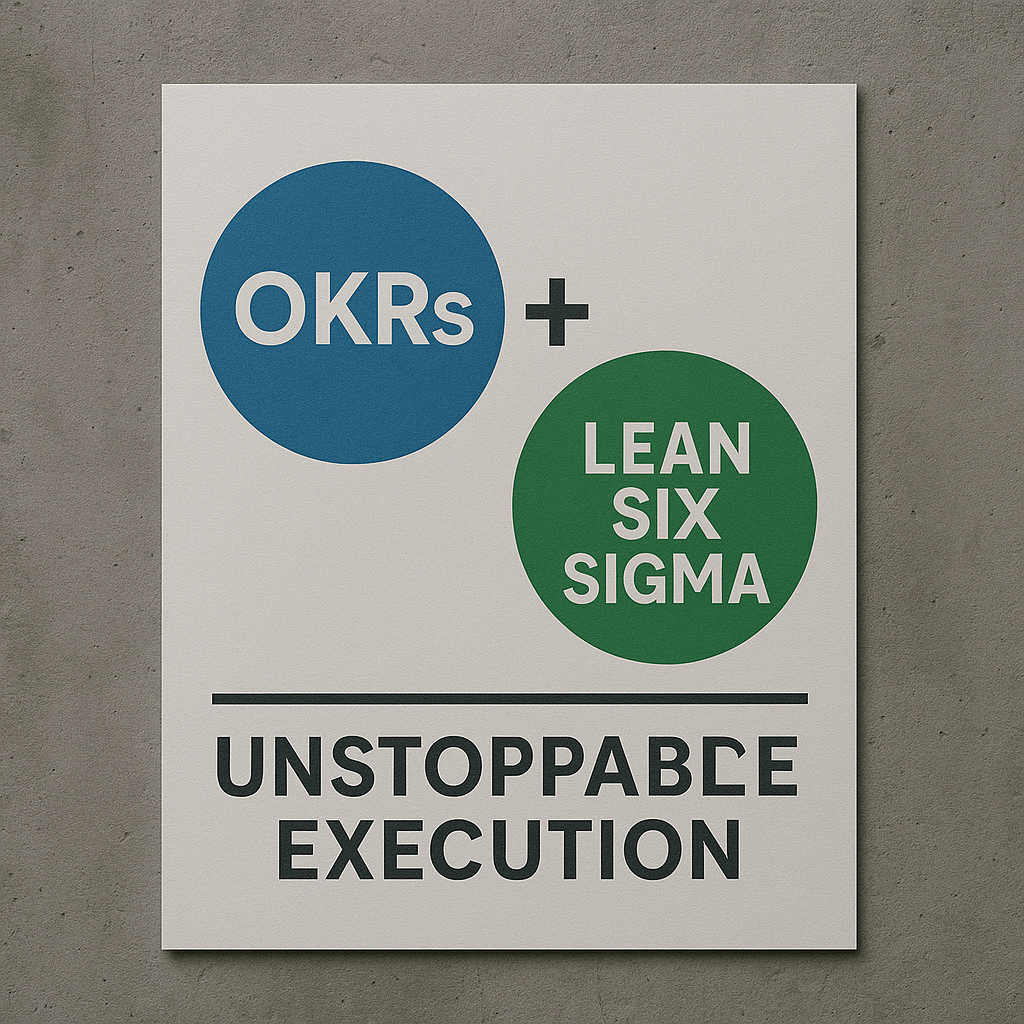 OKRs and Lean Six Sigma